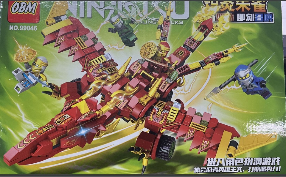Lego Ninja go Cuỡi rồng mã 01