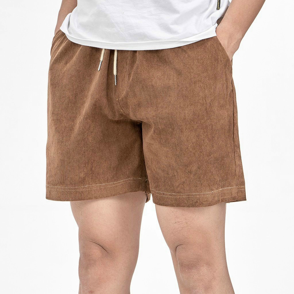 Quần shot nam, chất nhung mềm có túi sau 777fashion tp