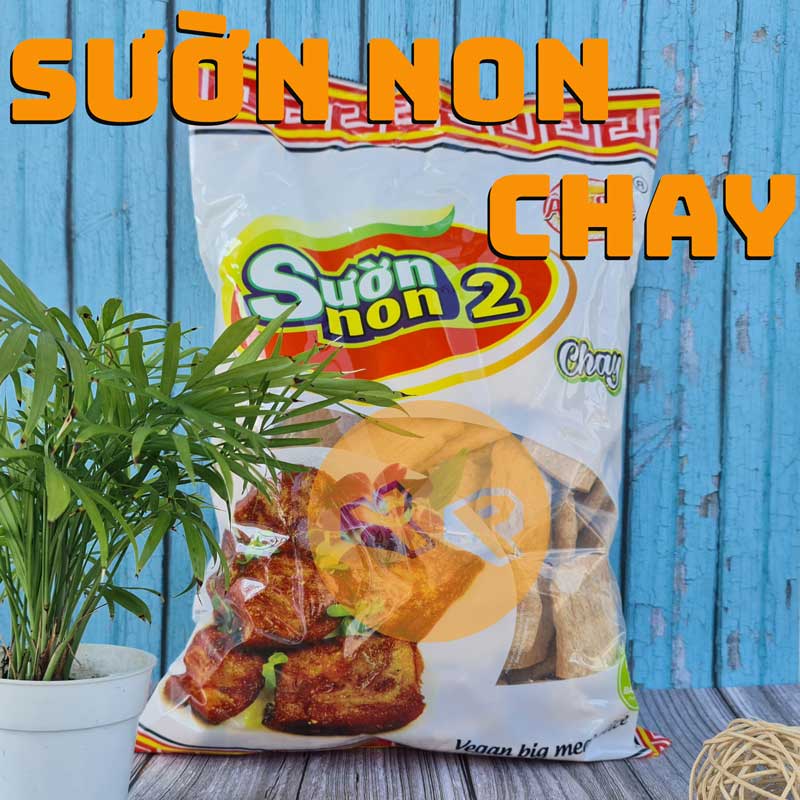 Sườn non chay Âu Lạc (loại 2) gói 1 KG - Ăn chay nấu món chay