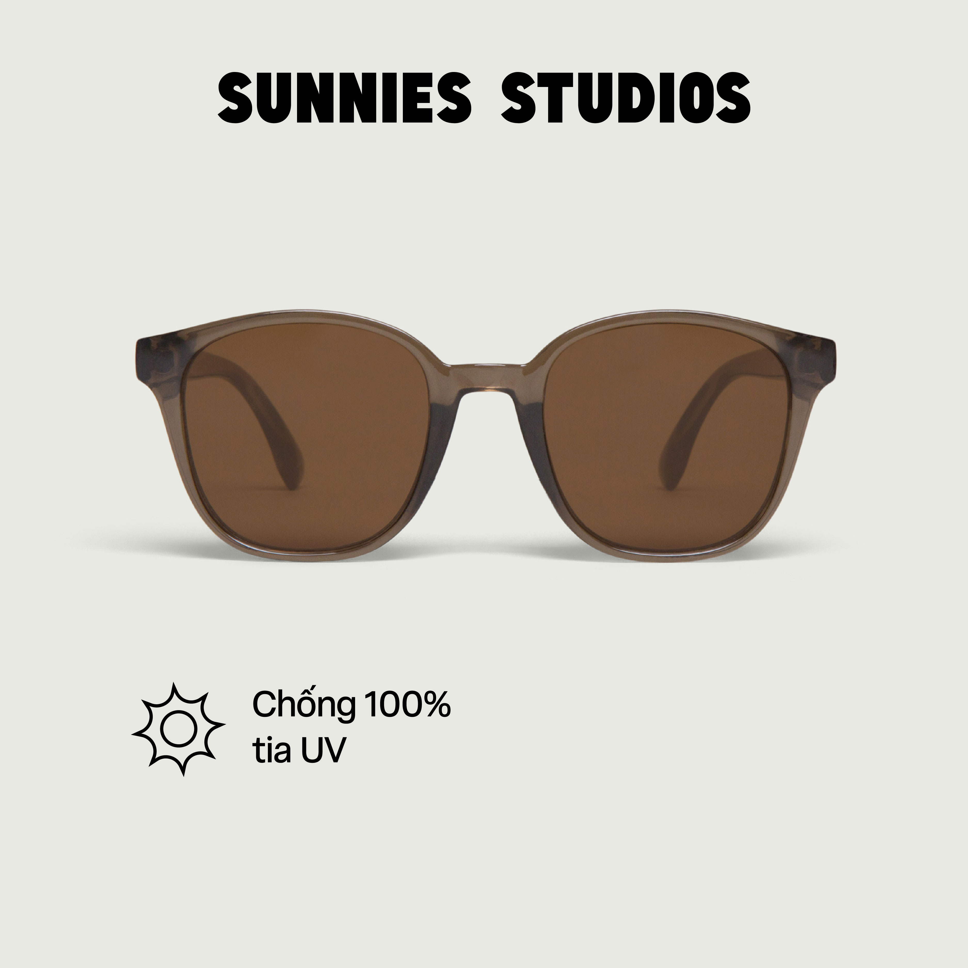 Kính mát Sunnies Studios Gọng vuông Neo Mink