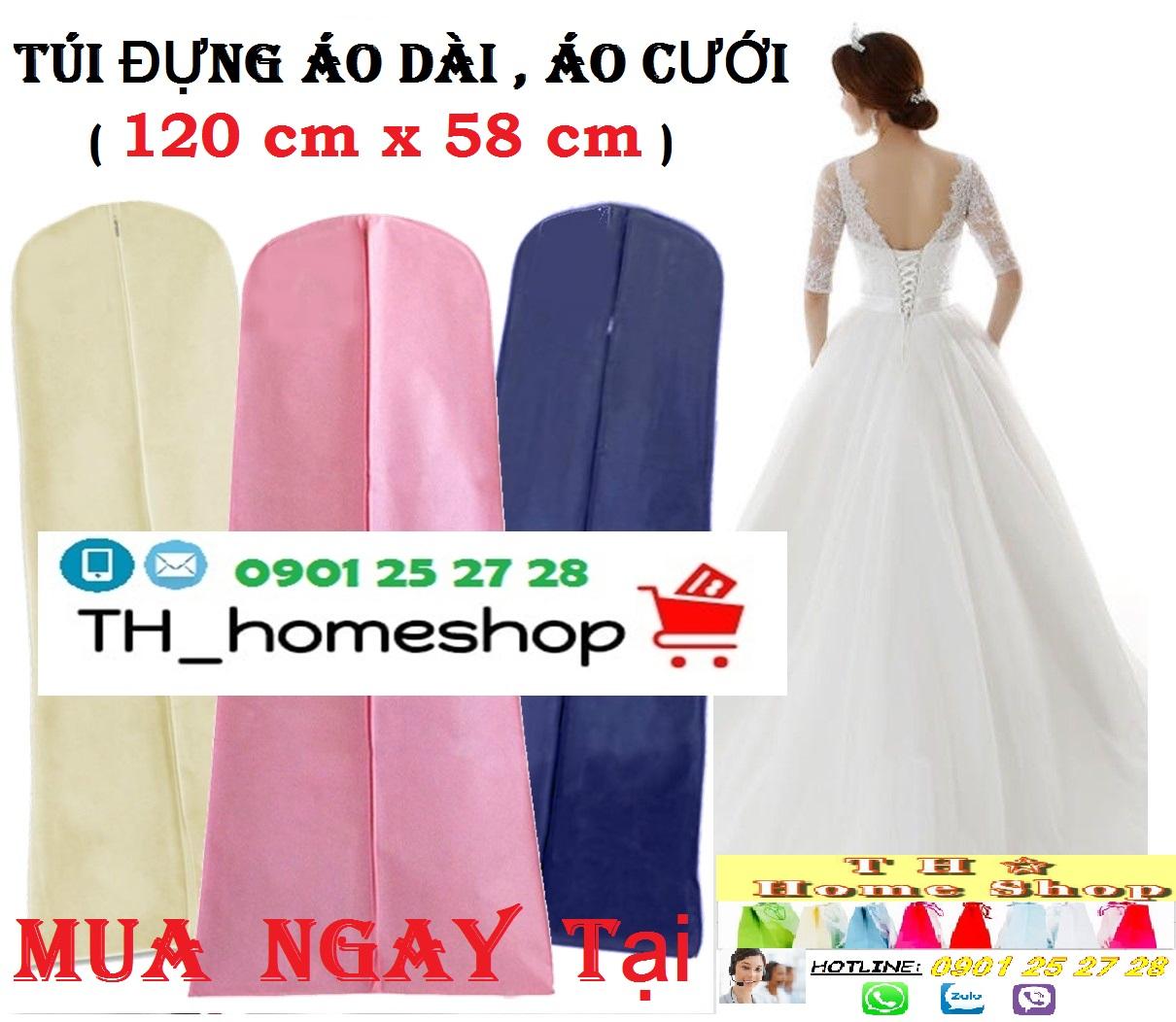 [HCM]th1shop Bộ 3 túi đựng áo dài áo cưới
