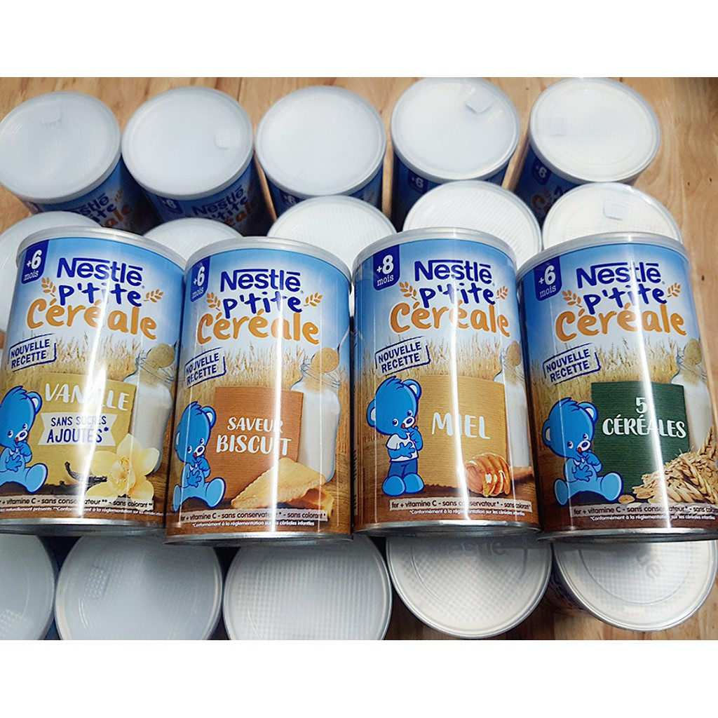 Bột pha sữa/ Bột lắc sữa Nestle Pháp cho bé lon 400g