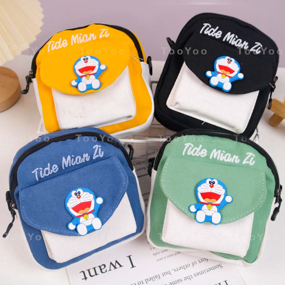 Túi đeo chéo Doraemon mini đựng điện thoại dễ thương cute TooYoo BK00828