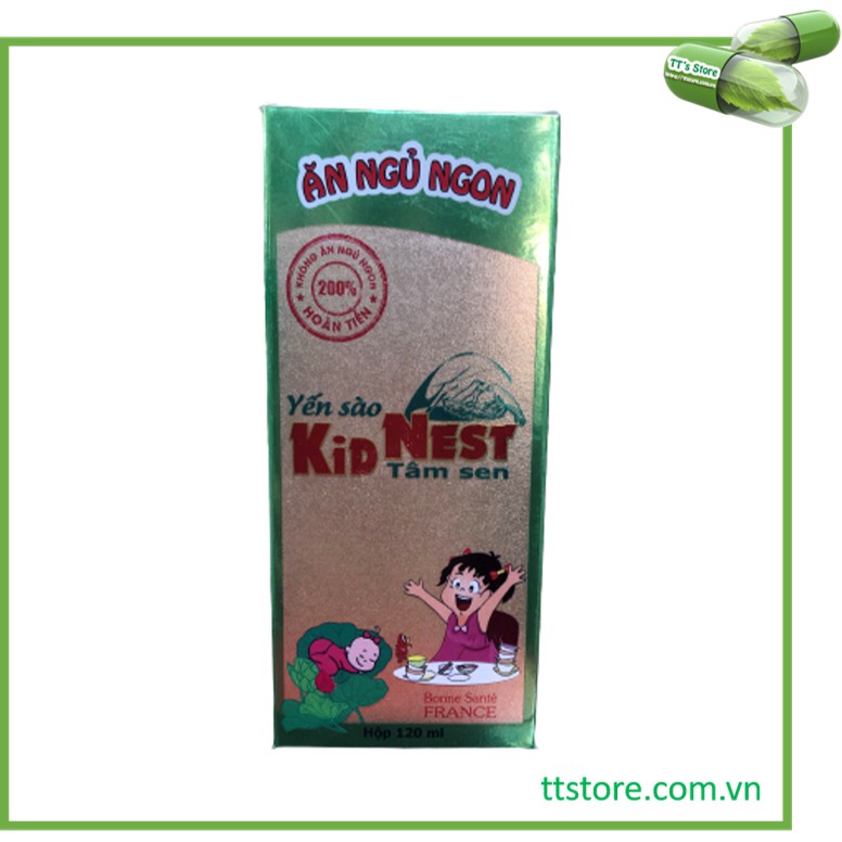 Yến sào KIDNEST tâm sen giúp bé ăn ngon, ngủ ngon [kids nest / kid's net / kidsnest / kid's nest]