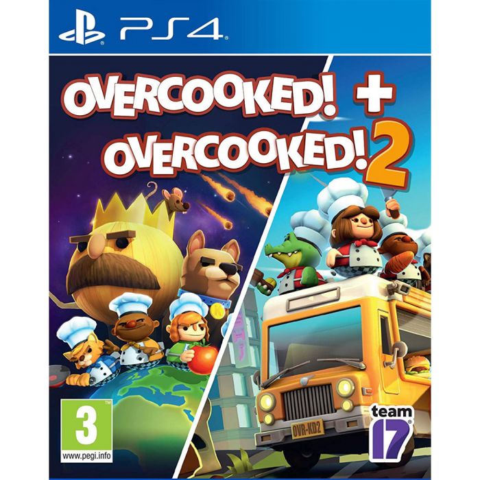 Đĩa Game Ps4 OverCooked 1+2