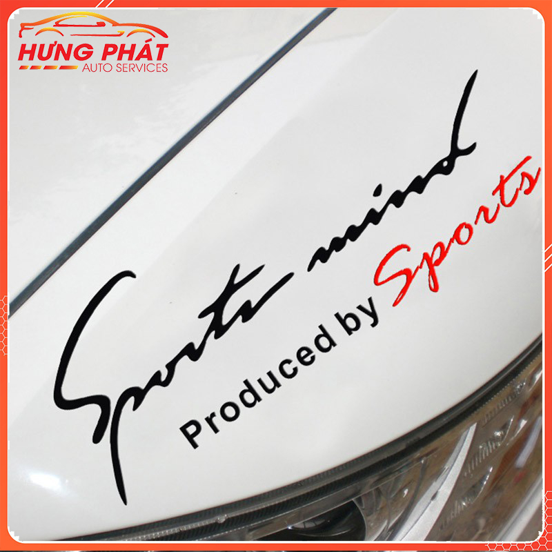 Tem Sport Mind Dán Xe Ô Tô - Tem Ô Tô Thể Thao Sport Mind