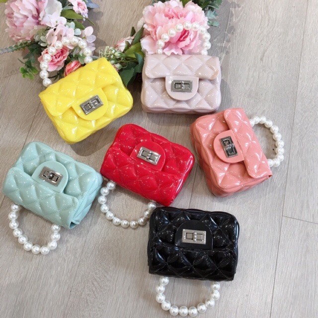 Túi nhựa mini quai ngọc siêu xinh