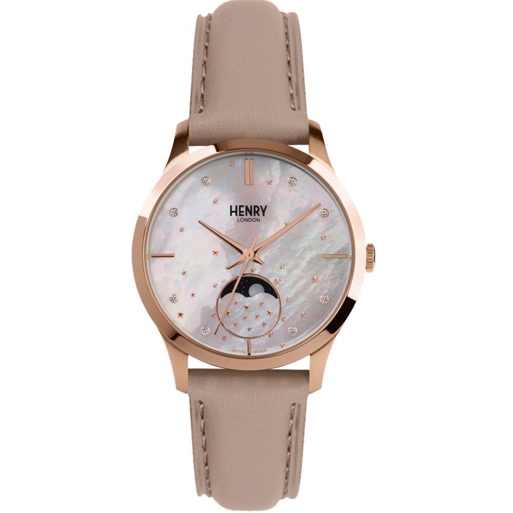 Đồng hồ nữ henry london hl35-ls-0320 moon phase