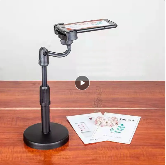 (LOẠI 1) Giá đỡ điện thoại để bàn xoay 360 độ điều chỉnh độ cao linh hoạt,chống rung xem phim chống mõi, gậy chụp ảnh, quay video sản phẩm