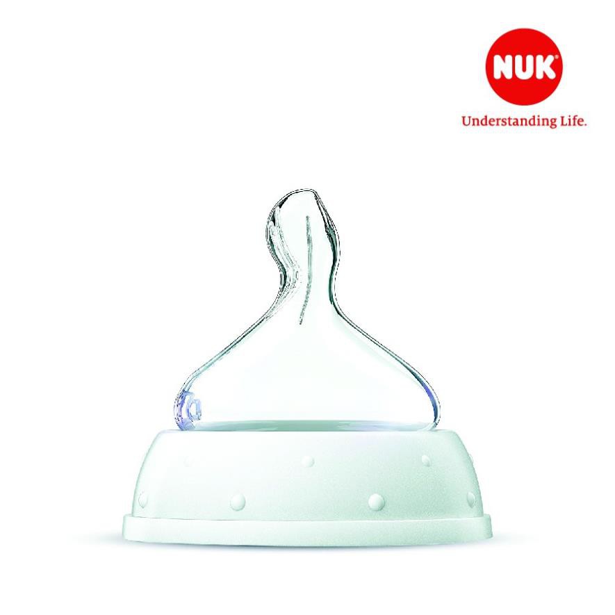 Bộ 2 núm ti cho bình sữa NUK Preimum Choice+ Silicone