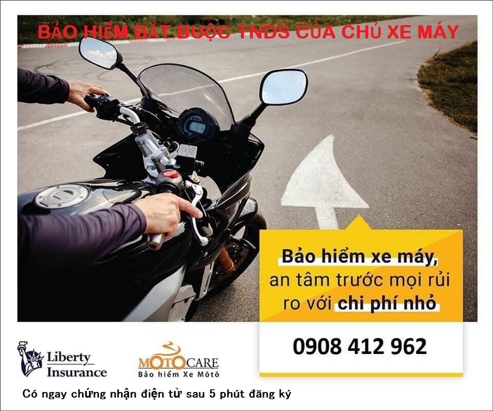 LIBERTY - BẢO HIỂM BẮT BUỘC TNDSBB XE MÁY