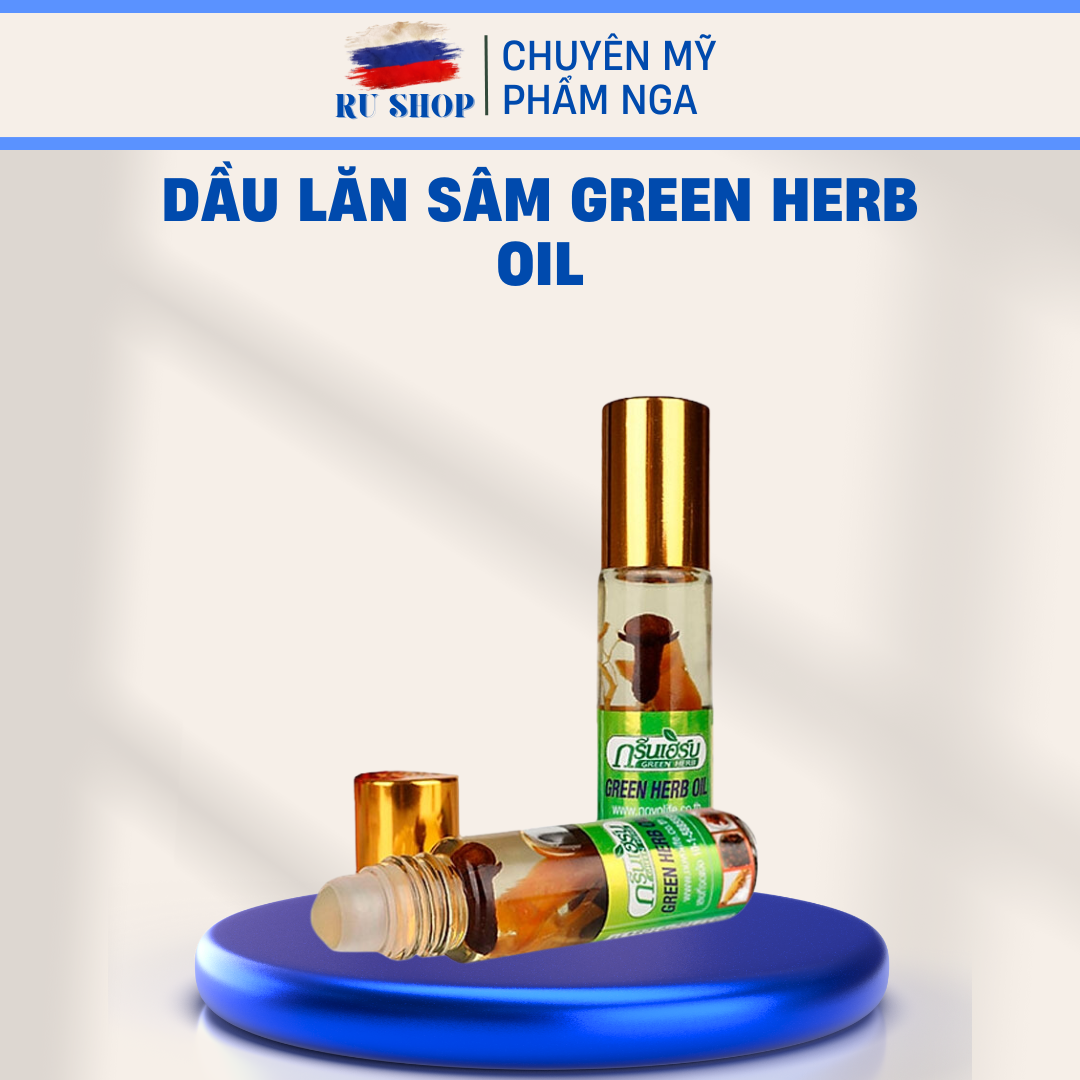 Dầu lăn sâm Green Herb Oil Thái Lan