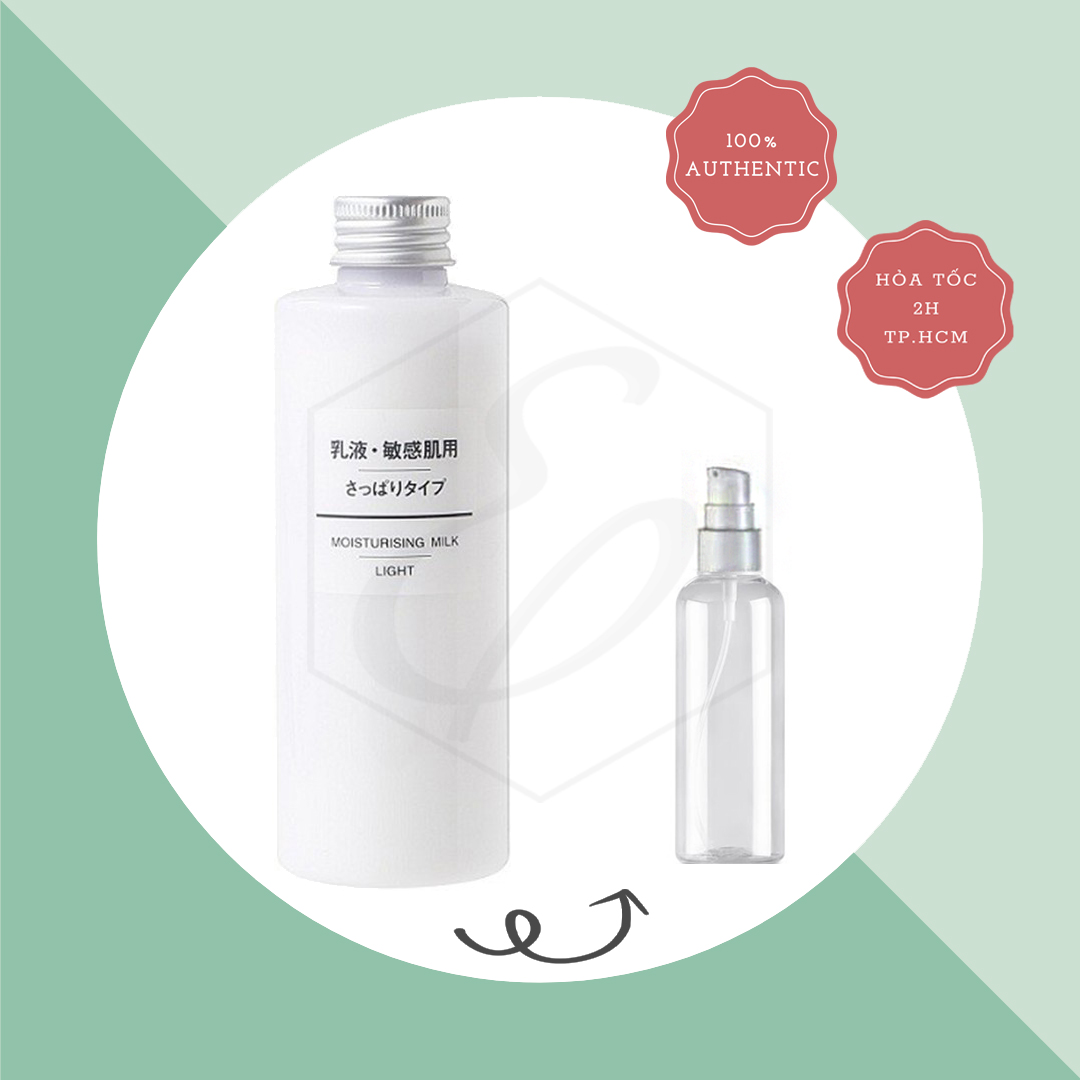 Sữa Dưỡng Ẩm Muji Moisturising Milk Light Lotion - 200ml