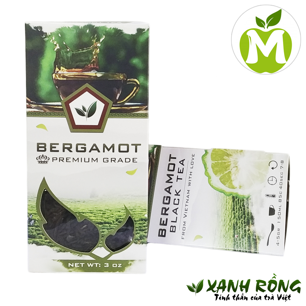 Xanh rồng trà đen bá tước cao cấp