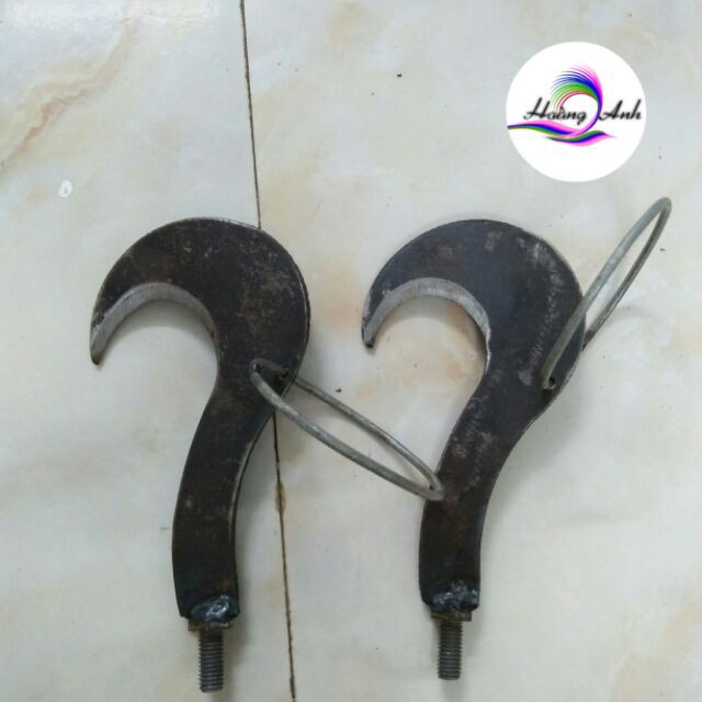 Móc liềm sào inoc để cắt cành cây trên cao