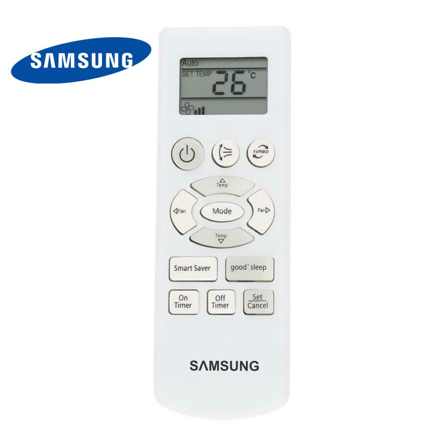 Điều khiển điều hoà Samsung (Trắng nhỏ mới)