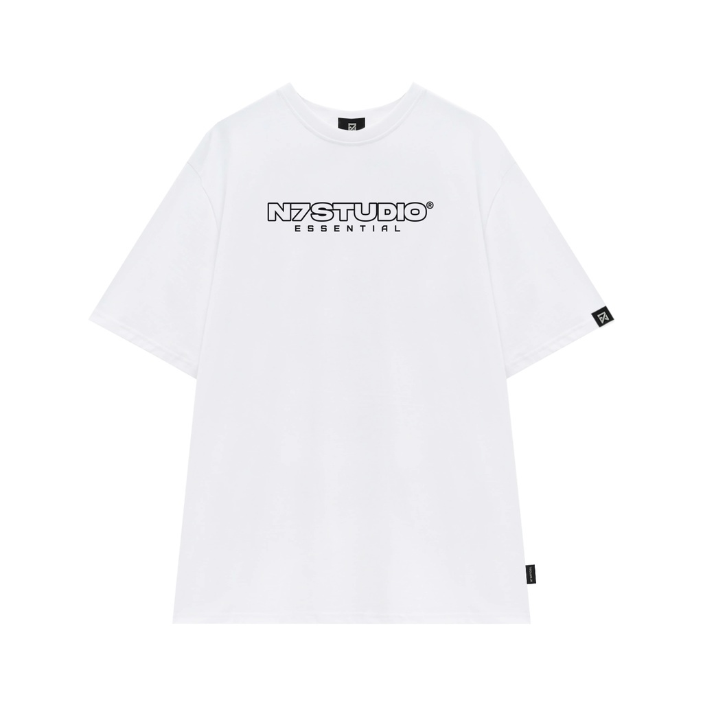 Áo thun  N7 Studio Essential phông tay lỡ nam nữ form rộng Local Brand