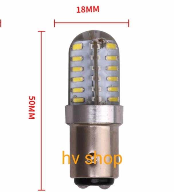Bóng led hậu 48 tim gắn xe máy (chớp-sáng đỏ)