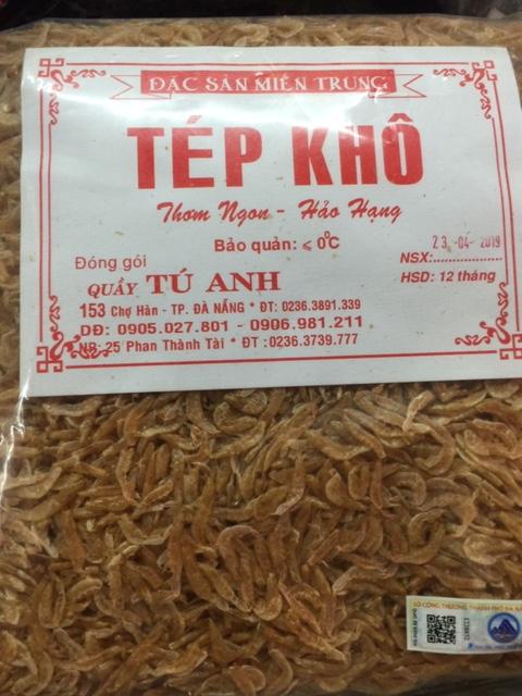 Tép/ruốc khô đặc sản sơn trà đà nẵng - tép/ruốc sạch, không có cát, ngọt vị biển goi 500gr