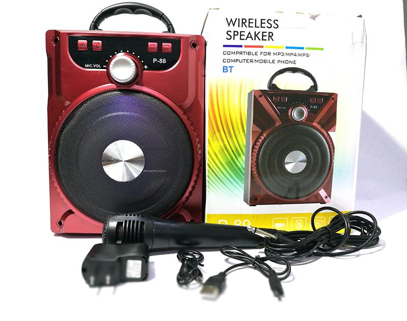 Loa Bluetooth Daile P88 tặng kèm micro có dây