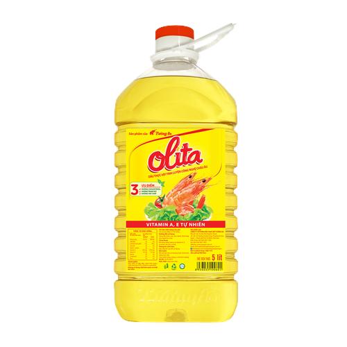 Dầu ăn thực vật olita - chai 5l