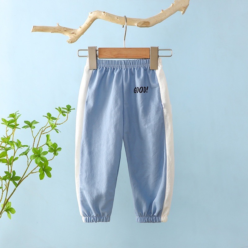 Quần dài thu đông cho bé trai bé gái viền trắng phong cách thể thao, quần dài thu đông cho bé sz 10-30kg, quần áo trẻ em