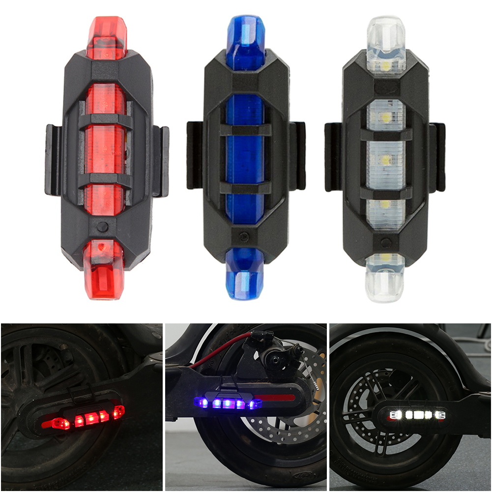 2 cáibộ điện Scooter cảnh báo ánh sáng không thấm nước điện Scooter đèn