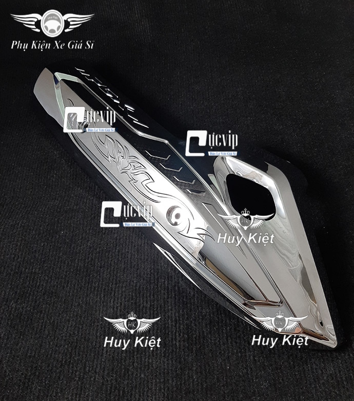 [HCM]Ốp Pô PCX 2014 - 2017,SH 2012 - 2016 Xi Inox Mạ Crom MS3192