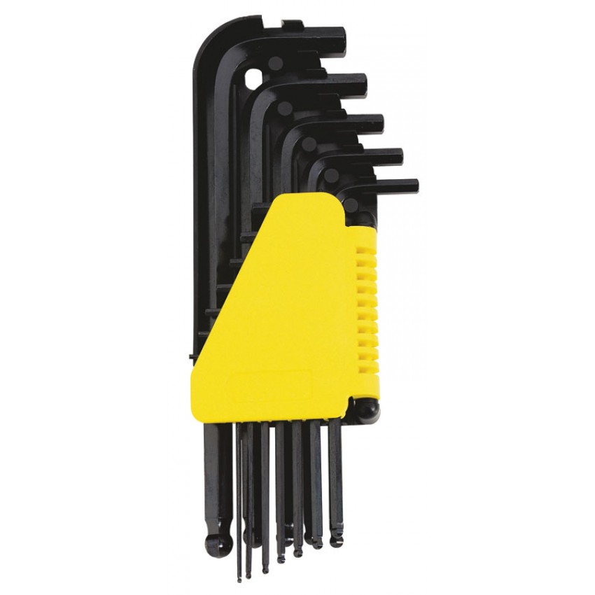 Bộ lục giác bi 9 cây hệ m 1.5-10mm stanley 69-256
