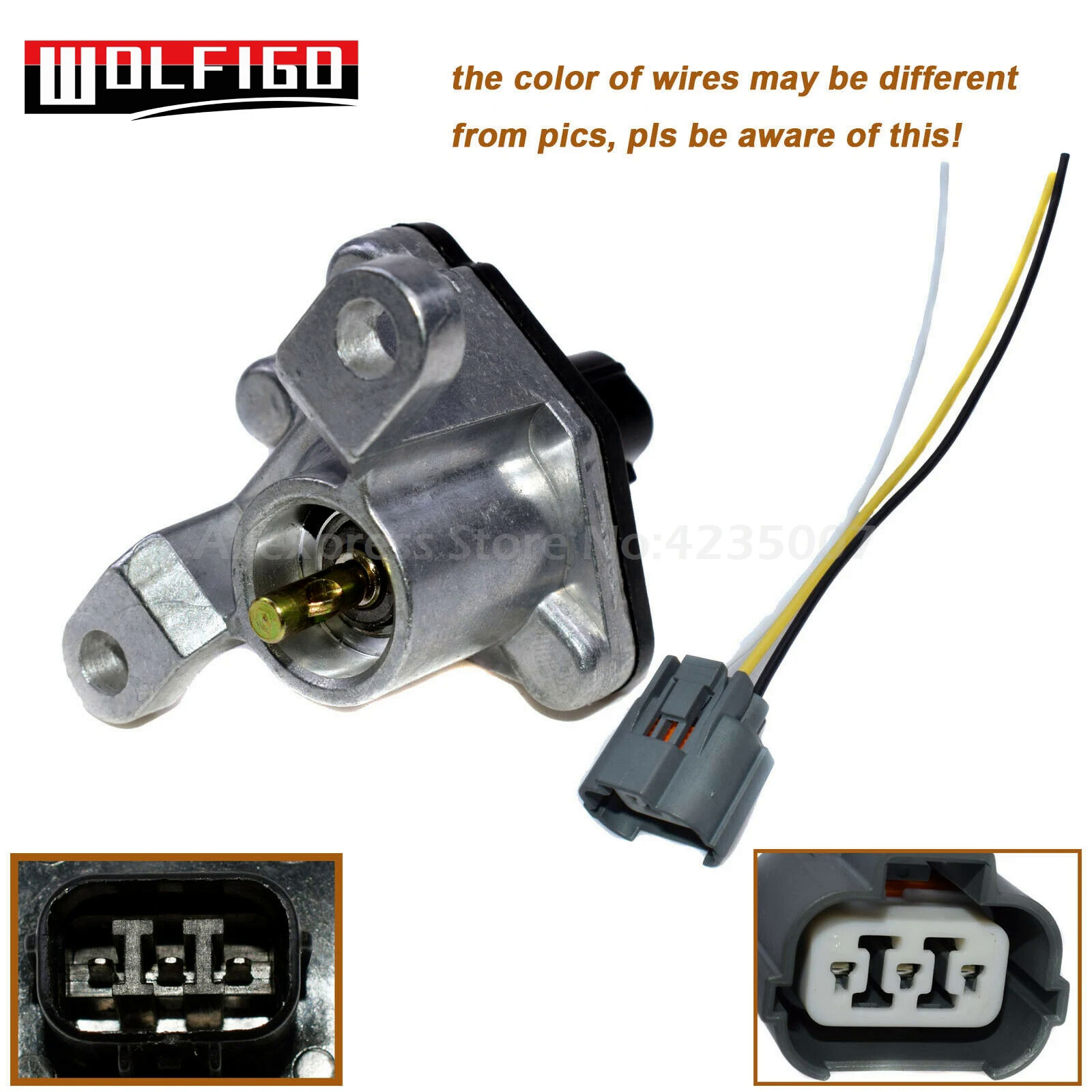 Wolfigo xe mới cảm biến tốc độ WPigtail 78410-sv4-003 cho Honda CL NSX TL Accord Civic 645-916, 78410-sr3-003