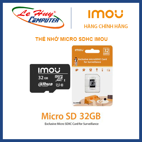 Thẻ nhớ Micro SDHC IMOU 32GB Class 10 ST232S1