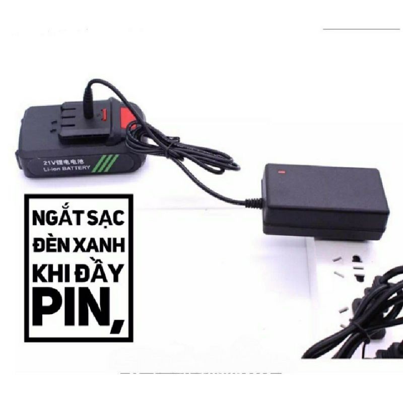 Sạc Pin Máy Khoan 21V - Cho Các Loại Máy Khoan Pin 21V - 24 V - 26V  Đồ Sạc Khoan Pin 21V