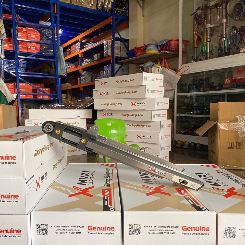 Gắp nhôm Drag Xmvr1 gắn Exciter 150 Grey