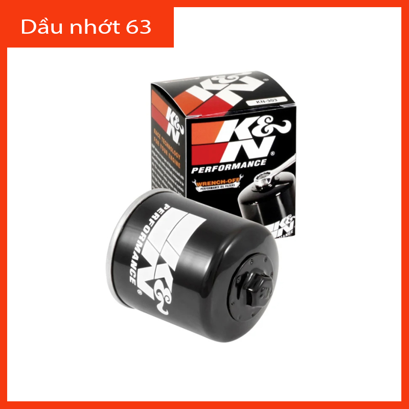 Lọc dầu k&n 204-1 chính hãng kn-204