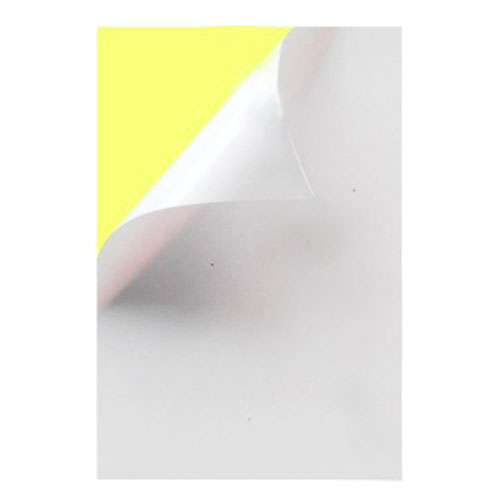 Giấy decal đế vàng a4 / xấp 100 tờ