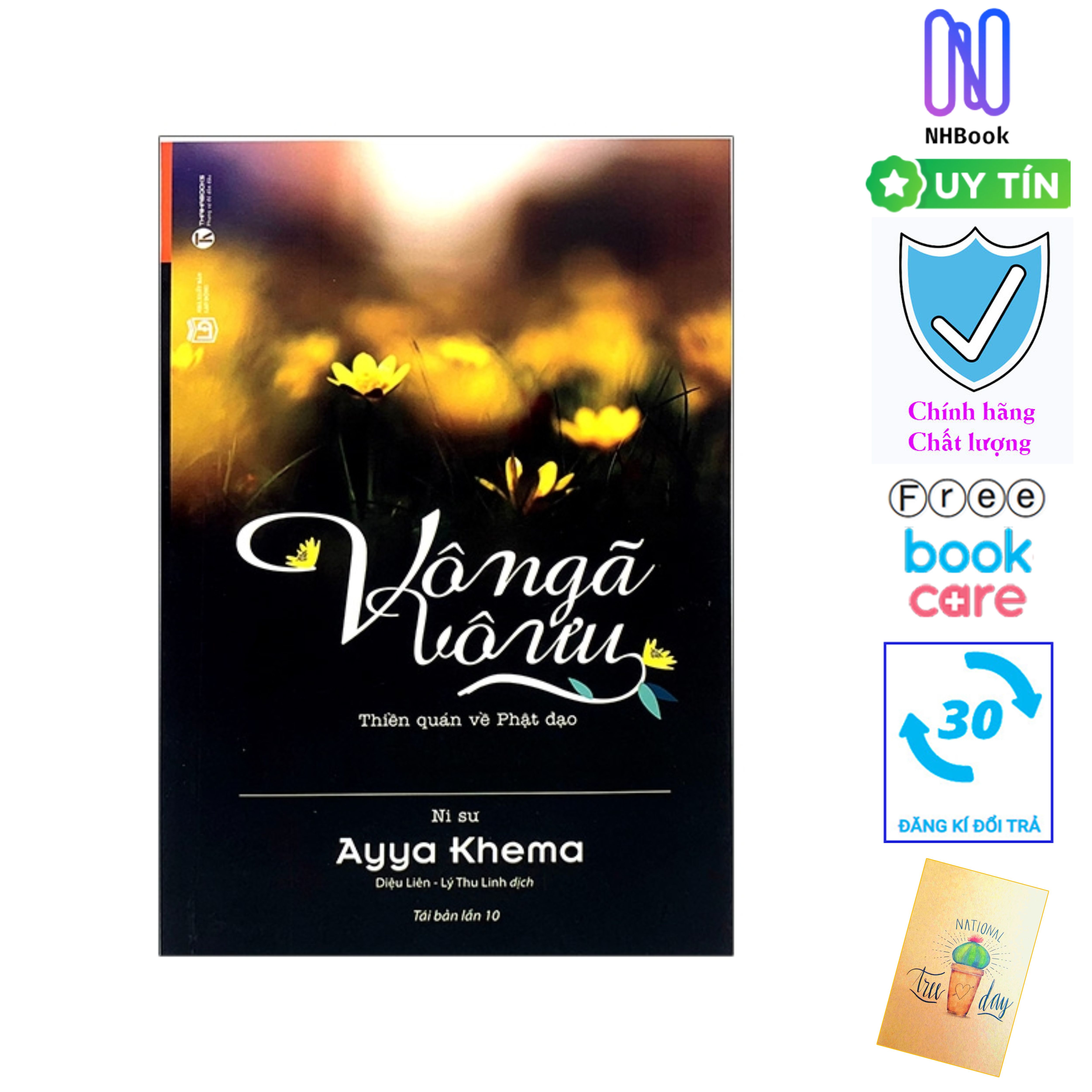 - sách chính hãng bảo hành - nhbook - vô ngã vô ưu - tặng kèm sổ tay 10k