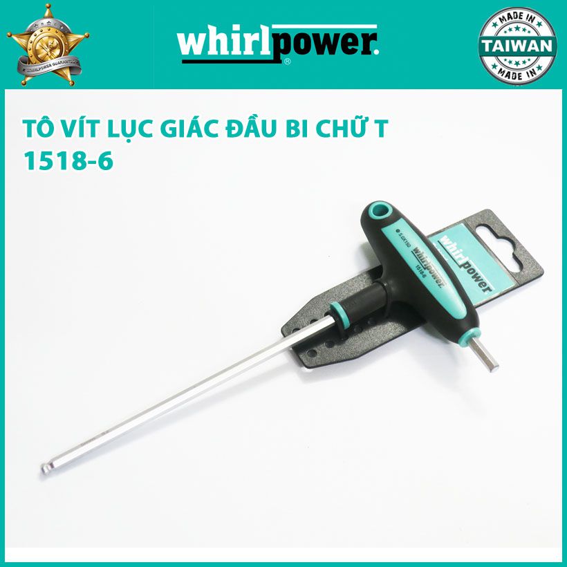 Tô vít lục giác chữ t 4mm whirlpower 1518-6-6100040