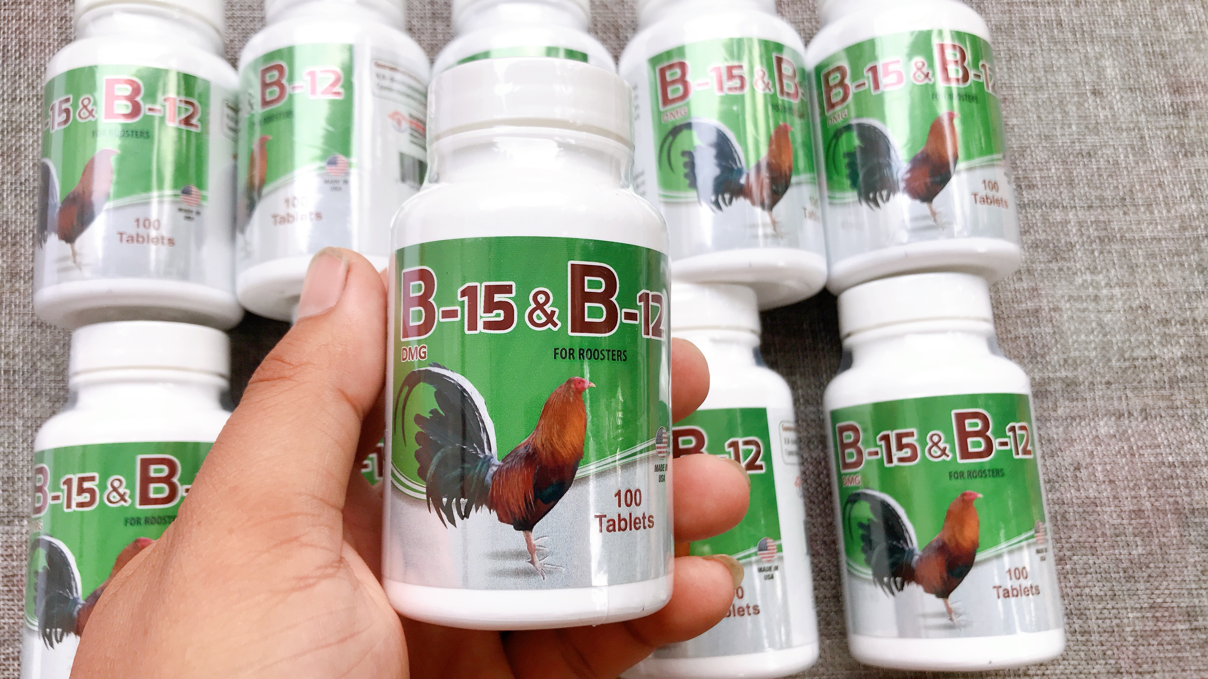 Vitamin B15 & B12 nuôi chế độ đơn giản hiệu quả