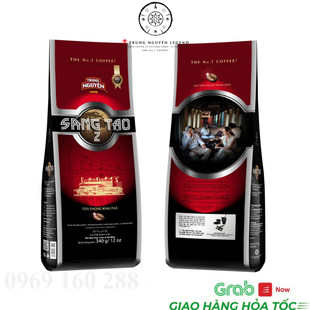 (Free Ship MAX) Cà Phê Pha Phin Sáng Tạo 4 Trung Nguyên  - Gói 340gr