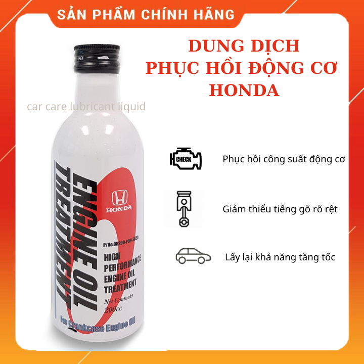 DUNG DỊCH  PHỤC HỒI CÔNG SUẤT ĐỘNG CƠ HONDA ENGINE OIL TREATMENT ( MADE IN JAPAN )
