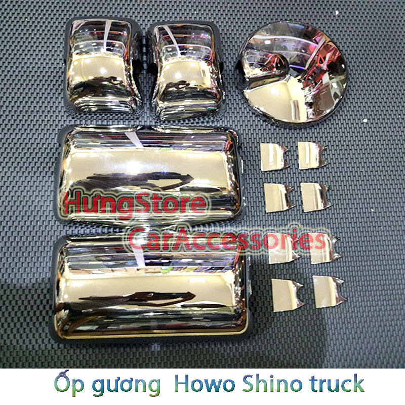 Full Bộ ốp gương Howo Shino Truck  hàng nhập khẩu siêu bền