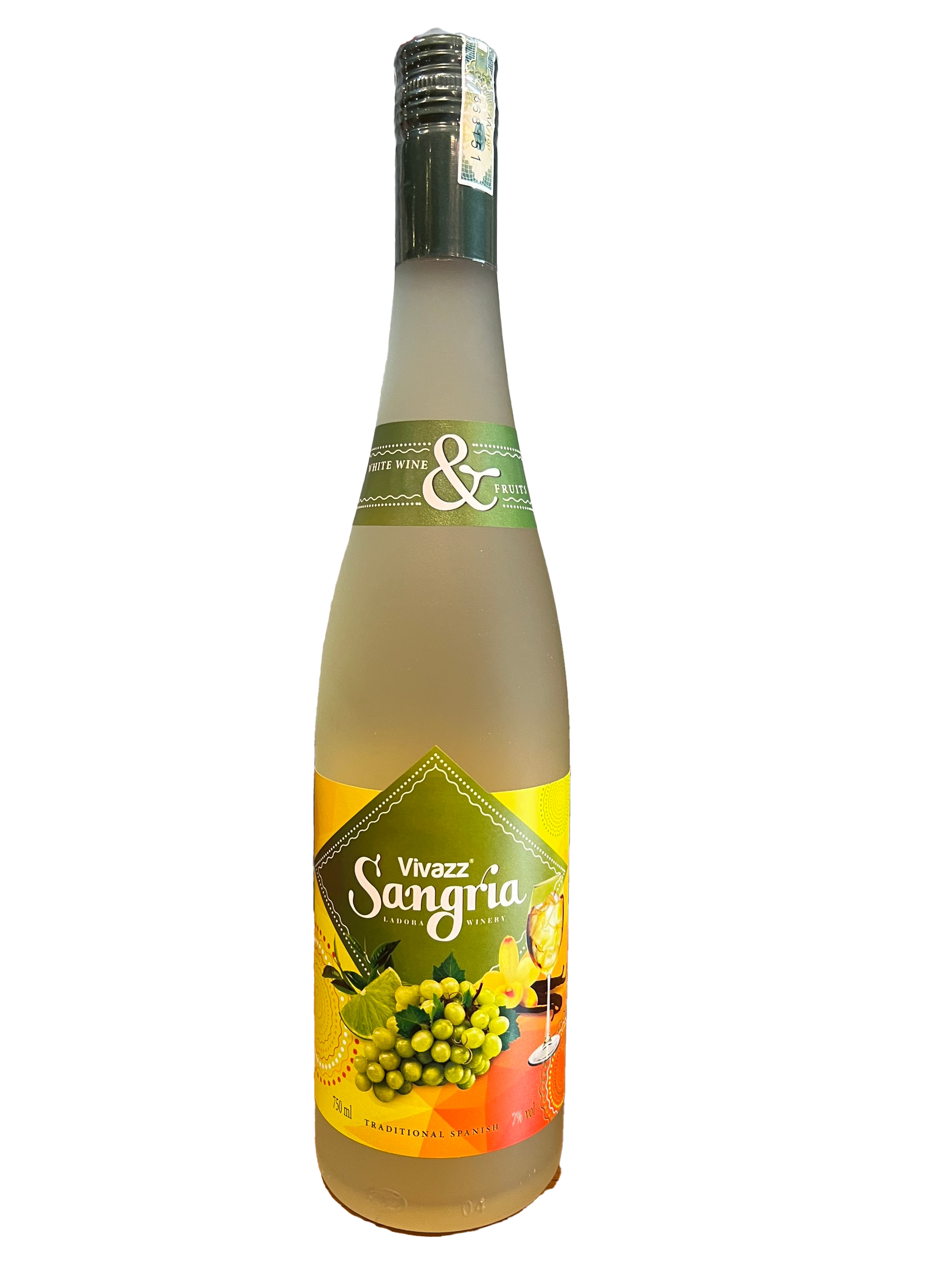 Vang Đà Lạt Vivazz Sangria White Wine 750 ml - Nước trái cây có cồn 4,5 %