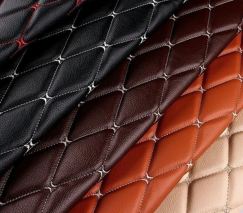 Thick Artificial PU Leather Fabric For Upholstery Furniture Car Floor Background Wall Sliding Door Decor Faux Leather 50x158cm