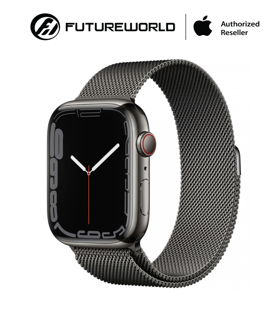 Đồng hồ thông minh apple watch series 7 ss gps + cellular 45mm- hàng chính hãng