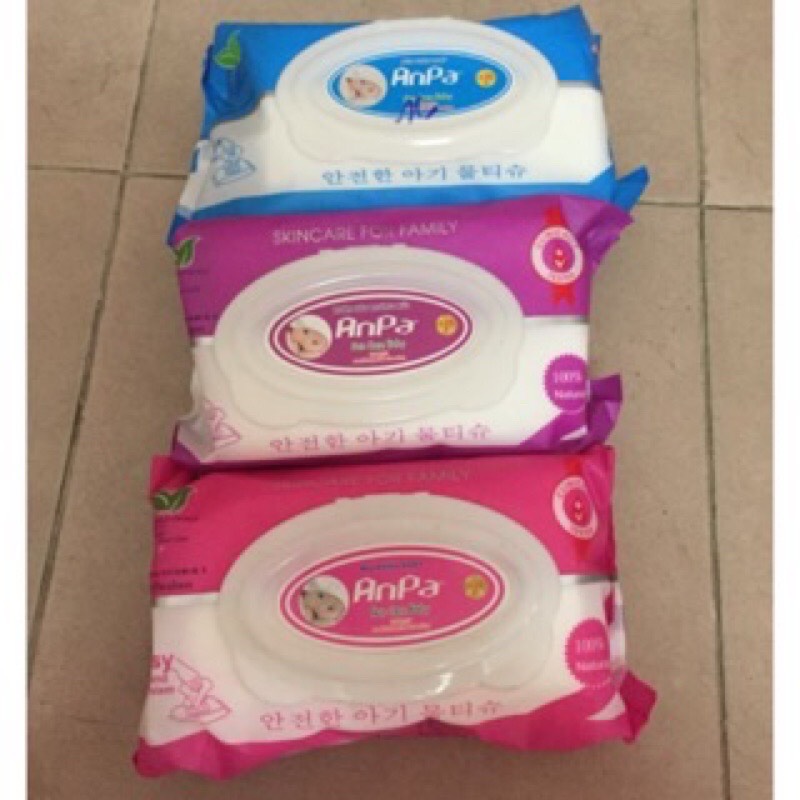 Khăn giấy ướt baby không mùi M2T