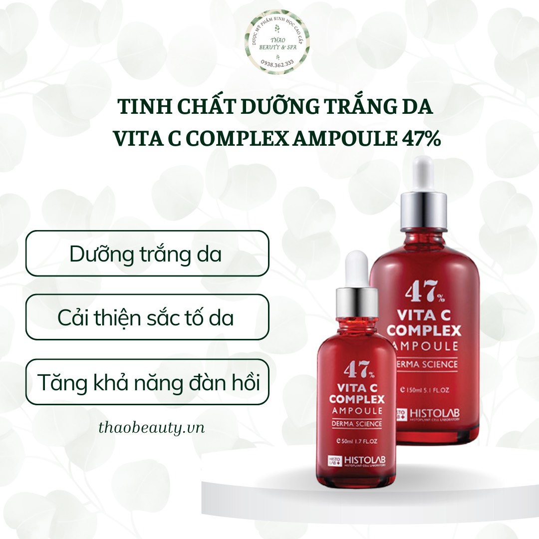 Serum Vita C- Arbutin- Cam Thảo HISTOLAB