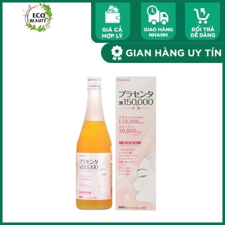 Nước Uống Collagen Nhau Thai Cừu Fracora Placenta Nhật bản 480ml