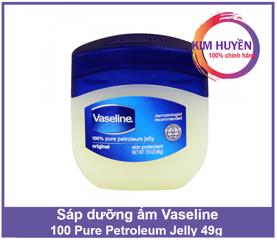 [HCM]Sáp Vaseline 49g Original 100% pure petroleum jelly 50g