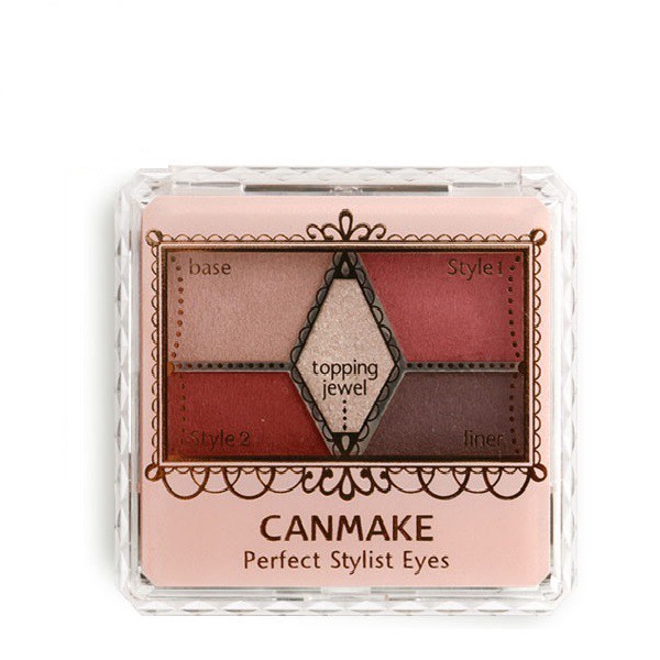 Phấn Mắt 4 Ô Canmake Perfect Stylist Eyes 3.2g .#14 Antique Ruby