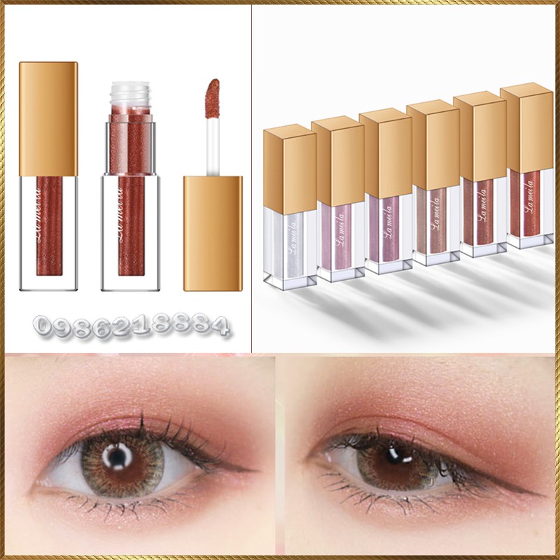 Nhũ mắt ánh kim lấp lánh Lameila Liquid Eye Shadow LLS6